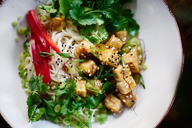 Winter Spa Salad with Lemon Chicken